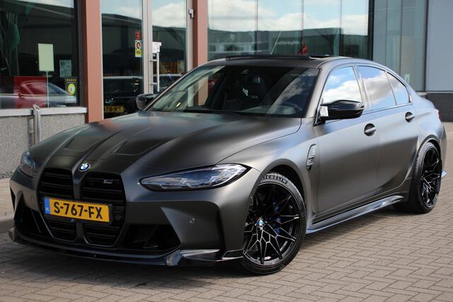 BMW M3 3-serie xDrive Competition | Schuifdak | Diamond Black Wrap
