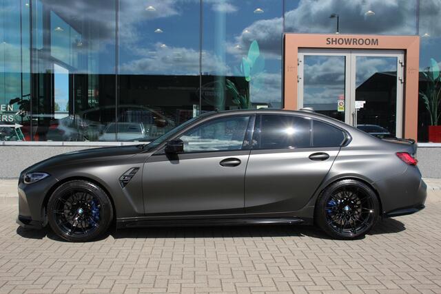 BMW M3 3-serie xDrive Competition | Schuifdak | Diamond Black Wrap