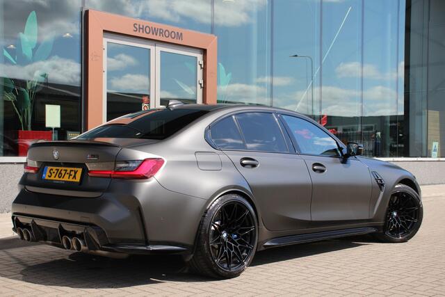 BMW M3 3-serie xDrive Competition | Schuifdak | Diamond Black Wrap