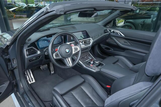 BMW M4 Competition Cabrio 510pk xDrive |M-sport|M-drivers package|M-adaptief onderstel|Harman&Kardon|nekverwarming|HUD|digital cockpit|Laser LED|memory|360 camera|Apple Carplay|