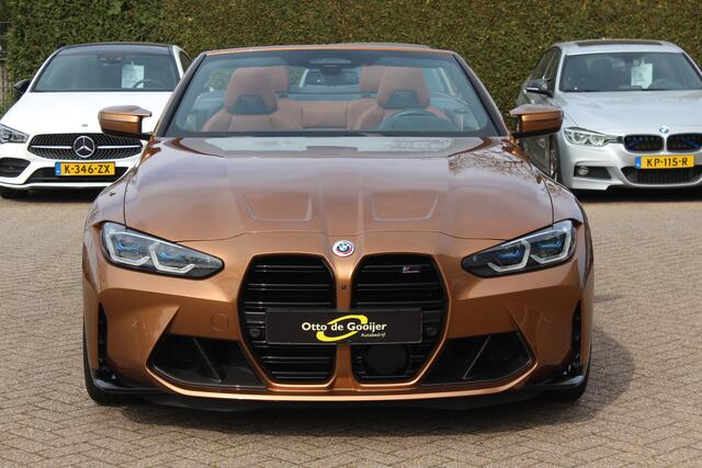 BMW M4 4-serie Cabrio xDrive Competition / Camera / Head-up / Carbon / Nekverwarming / H&K / Keyless / Stuurverwarming / ACC / DAB / Dodehoek / Windscherm