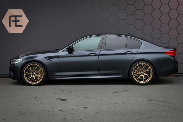BMW M5 5-serie Competition | KERAMISCH | CS LOOK | STOELVERWARMING | ADAPTIVE CRUISE | BLUE EYE | HEAD UP | 360 CAMERA | HARMON & KARDON | ELEKTRISCHE ACHTERKLEP | SPORTSTOELEN |