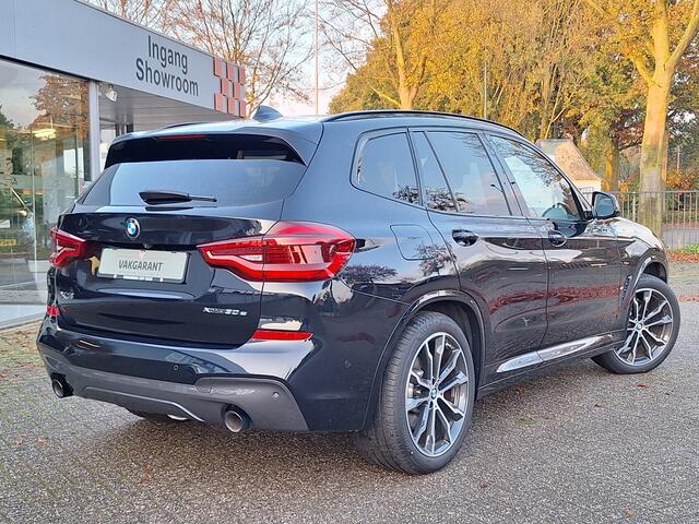 BMW X3 xDrive30e M-Sport/Panodak/Trekhaak/Leer/HUD/360 Camera/Adaptive Licht/Led/Elektrisch stoelverstelling/Key Less Dealer onderhouden