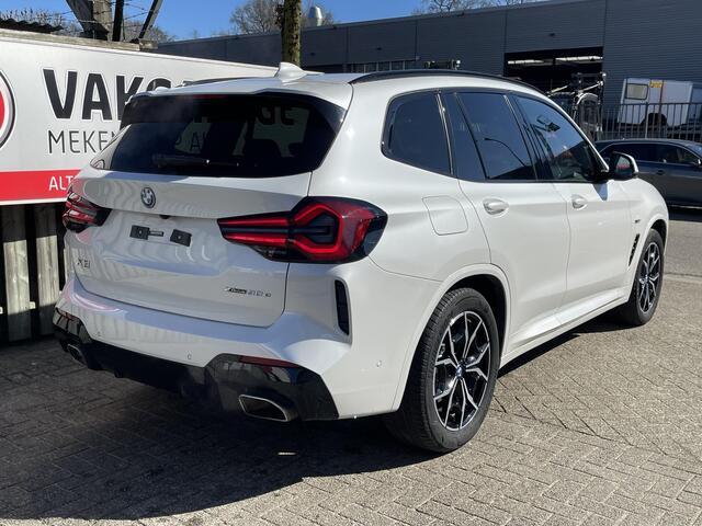 BMW X3 xDrive30e High Executive M Sport 19"/Leder/Stoelverwarming v+a/360 camera/Dodehoek/Head-up/Adaptief LED/Apple Carplay & Android Auto