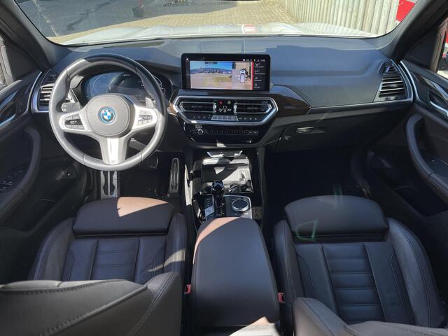 BMW X3 xDrive30e High Executive M Sport 19"/Leder/Stoelverwarming v+a/360 camera/Dodehoek/Head-up/Adaptief LED/Apple Carplay & Android Auto