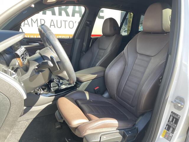 BMW X3 xDrive30e High Executive M Sport 19"/Leder/Stoelverwarming v+a/360 camera/Dodehoek/Head-up/Adaptief LED/Apple Carplay & Android Auto