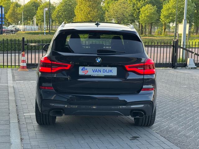 BMW X3 M40i xDrive High Exe Pano.Dak Elek.Stoelen Driv.Ass Nav.Pro Head-up Leder 21" LM Velgen