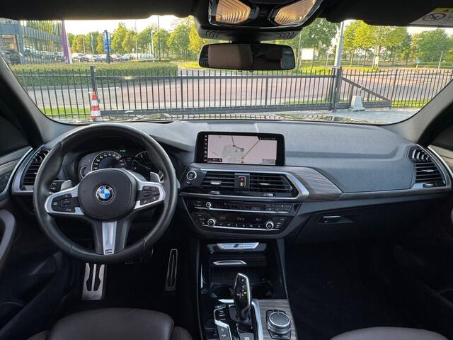 BMW X3 M40i xDrive High Exe Pano.Dak Elek.Stoelen Driv.Ass Nav.Pro Head-up Leder 21" LM Velgen