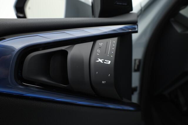 BMW X3 30e xDrive M Sport | Pano | HUD | Harman Kardon | Elek. Trekhaak | 360cam | Leder | 20''