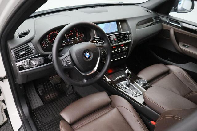 BMW X3 sDrive20i High Executive 2016 NAP Dealer onderhouden | Navigatie | Lederen bekleding | Stoelverwarming | Bluetooth | Cruise control | Xenon | PDC | Climate control | Lichtmetaal | LED