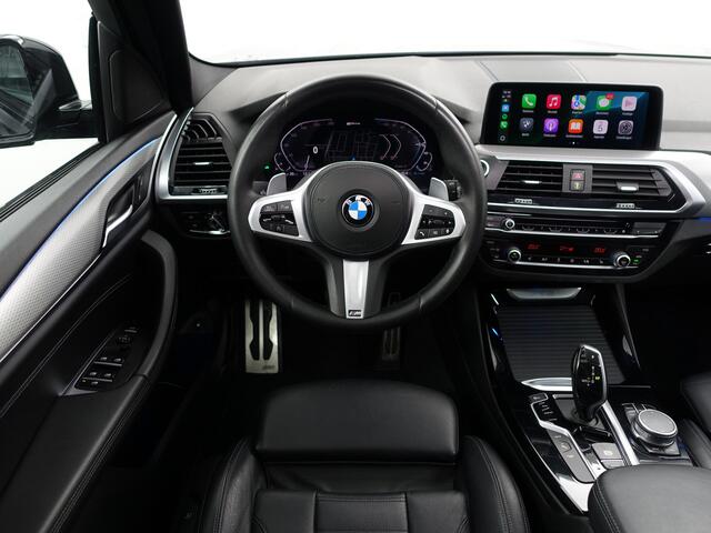 BMW X3 xDrive30e eDrive M Sport Shadowline Aut- Panoramadak, Sfeerverlichting, Carplay, Android Auto, Standkachel