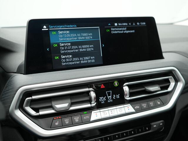 BMW X3 xDrive30e LCI FACELIFT MODEL Plug In Hybrid 293pk Dealer O.H PHEV | Trekhaak af Fabriek | Panodak | Laser LED | 360 Camera | Head Up | Lederen Sportstoelen Memory | Keyless | Apple Carplay |