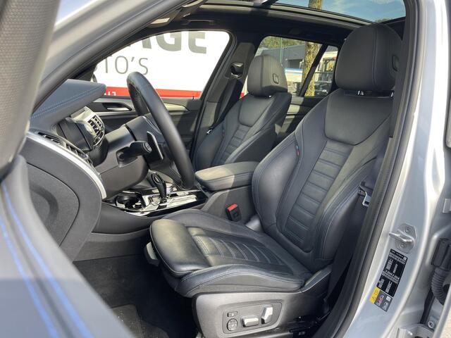 BMW X3 xDrive30e High Executive M Sport 20"/Panoramadak/Trekhaak/Leder + memory/360 camera/Harman Kardon/Keyless/Dodehoek/Adaptieve cruise/Stoelverwarming