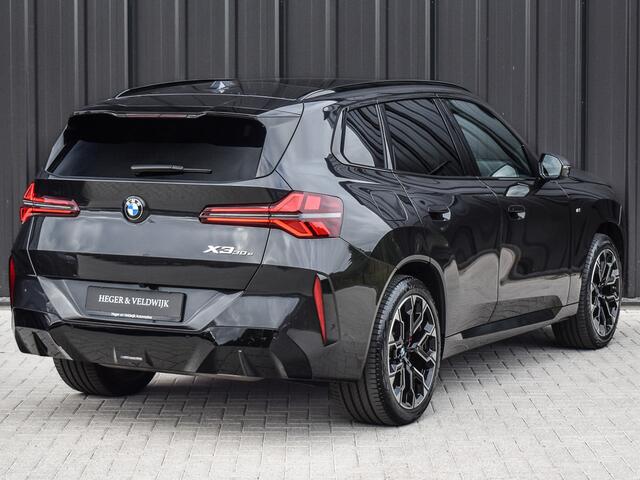 BMW X3 30e xDRIVE | M-SPORT PRO | ADAPTIVE SUSPENSION | PANORAMADAK | DRIVING ASSISTANT PLUS | COMFORT ACCESS | TREKHAAK | ICONIC GLOW | MEMORY SEATS | AMBIANCE INTERIEUR | ADAPTIVE LED | HARMAN/KARDON |
