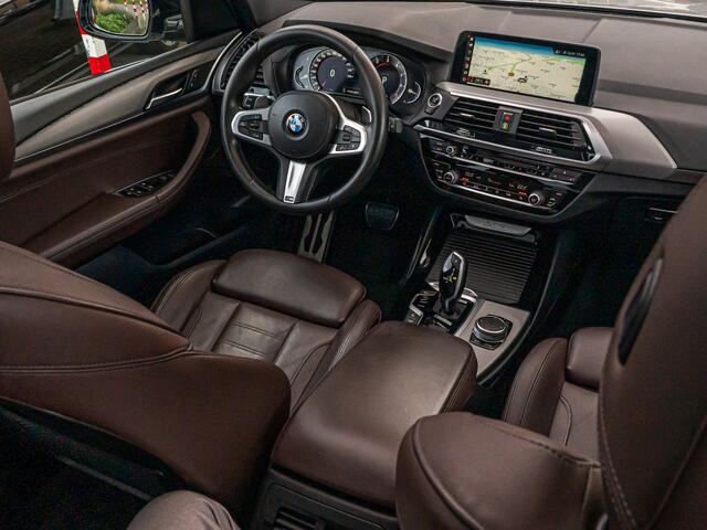 BMW X3 xDrive20i High Exe M-Sport ORG NL PANO 21 INCH ELEK TREKHAAK LEDER ADAP LED SHADOW LINE
