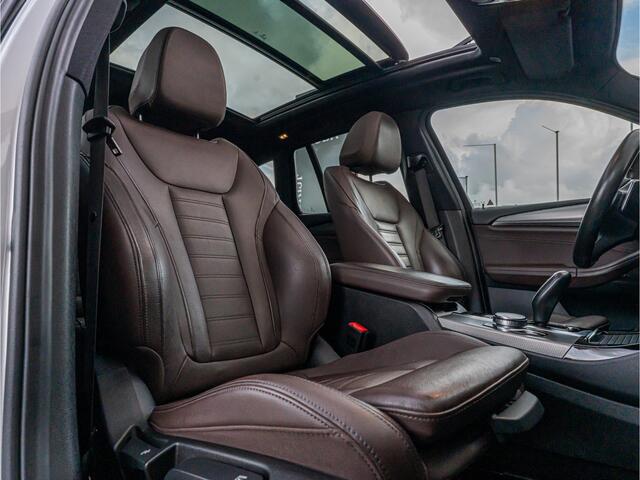 BMW X3 xDrive20i High Exe M-Sport ORG NL PANO 21 INCH ELEK TREKHAAK LEDER ADAP LED SHADOW LINE