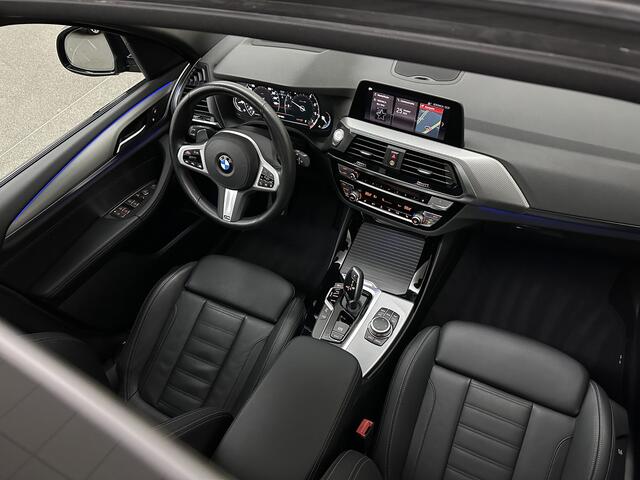 BMW X3 xDrive30i M-Sport | Panorama | ACC | Leder | Head-Up | Keyless-Entry | Trekhaak | Driving-Assist Pro | 4-Zone Clima | LED | Stoelverwarming V+A | Sfeerverlichting | Sportstoelen | Dealer Onderhouden | Getint Glas | Rijklaar incl. BOVAG Garantie |