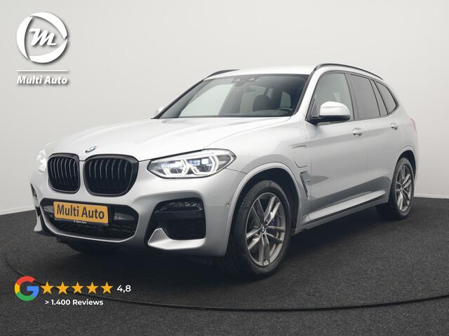 BMW X3 xDrive30e M Sport Plug In Hybrid 293pk Dealer O.H. PHEV | Trekhaak Af Fabriek | Head Up | Sportstoelen Verwarmd | Apple Carplay | Keyless | Blis | Sfeerverlichting | Virtual | Navigatie | DAB |