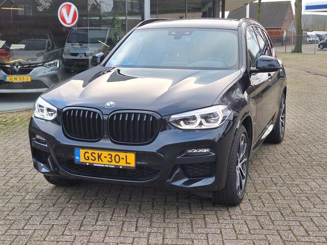 BMW X3 xDrive30e Hybride M-Sport Full Options/Panodak/Trekhaak/Leer/HUD/Stuur en stoel verwarming/360 Camera/Adaptive Licht/Led/Elektrisch stoelverstelling/Key Less/ Carbon Zwart/ Dealer onderhouden M