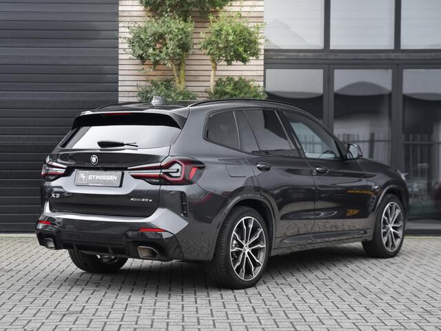 BMW X3 xDrive30e High Executive M Sport, Leer, Pano, Adapt.Cruise, Trekhaak, A/K, Camera