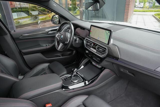 BMW X4 M40i xDrive 360pk High Executive |dealer onderhouden|M-sport|schuif/kantel dak|Harman&Kardon|Laser LED|memory|carbon interieur|trekhaak|shadow-line|Apple Carplay|21" lichtmetalen velgen|