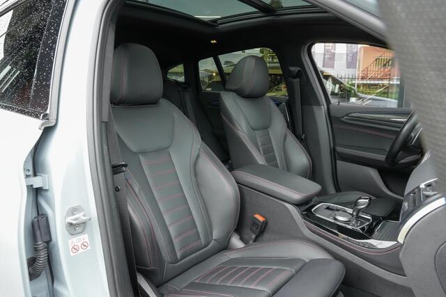 BMW X4 M40i xDrive 360pk High Executive |dealer onderhouden|M-sport|schuif/kantel dak|Harman&Kardon|Laser LED|memory|carbon interieur|trekhaak|shadow-line|Apple Carplay|21" lichtmetalen velgen|