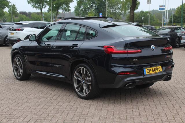BMW X4 M40i High Executive / Trekhaak / Panoramadak / Camera / Head-up / Luxe Leder / 21'' / Harman Kardon / Navigatie / Stuur+Stoelverwarming / DAB / Dodehoek / Cruise Control