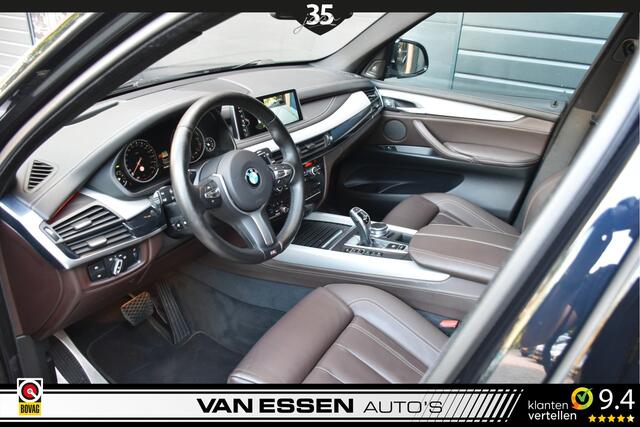 BMW X5 xDrive30d High Executive 7p. Navi Pano 360-Camera H&K Keyless Trekhaak Soft-Close Full Options!