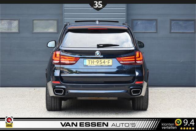 BMW X5 xDrive30d High Executive 7p. Navi Pano 360-Camera H&K Keyless Trekhaak Soft-Close Full Options!