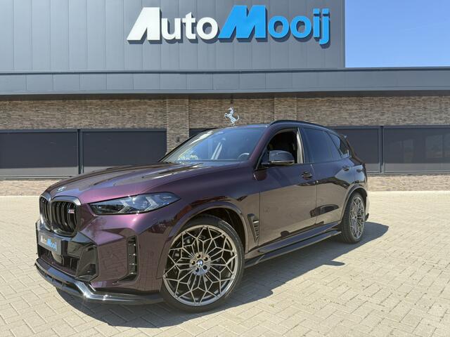 BMW X5 M60i xDrive 4.4 V8 TwinTurbo / 531 PK / 23" ALU / Carbon / Individual / M Sport / G05 LCI Facelift / Mora Purple / xDrive / HK Audio / Elec. Trekhaak