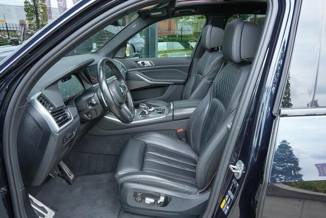 BMW X5 45e xDrive High Executive |dealer onderhouden|1e eigenaar|M-pakket|schuif/kantel dak|Harman&Kardon|diamond poke|Laser LED|achter-as meesturend|luxe lederen stoelen|360 camera|elek. trekhaak|