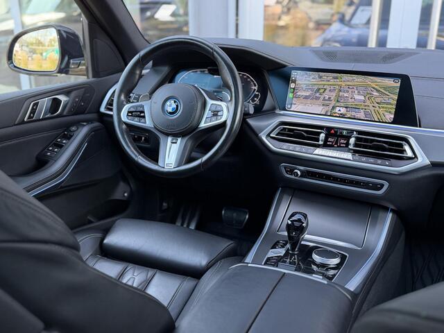 BMW X5 xDrive45e High Ex. M-Sport|Individual|SOH93%|Pano|Laser|CoPilot|21"|HUD|HIFI|Trekhaak|Tansanit