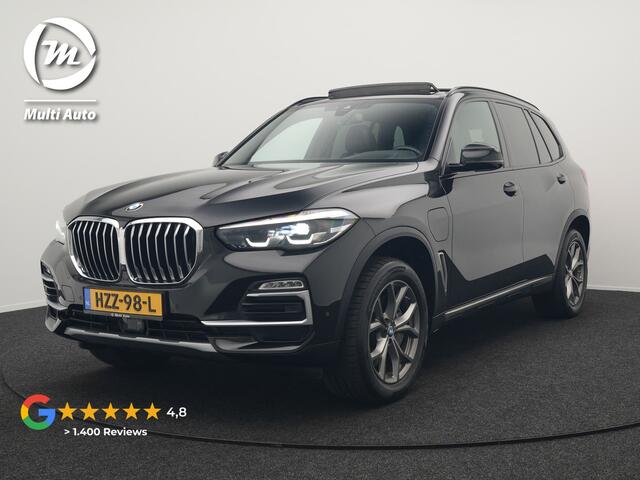 BMW X5 xDrive45e High Executive Plug In Hybrid 395pk Dealer O.H PHEV | Trekhaak Af Fabriek | Luchtvering | Panodak | Head Up | Adaptive Cruise | 360 Camera | Adaptief Onderstel | Lederen Sportstoelen Memory & Verwarmd | Apple Carplay | Sfee