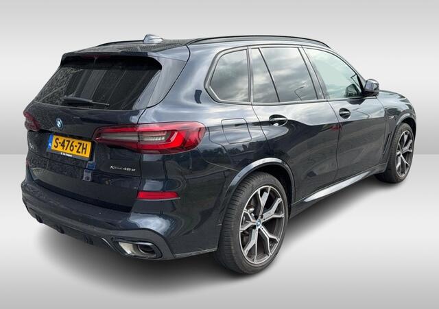 BMW X5 xDrive45e High Exe. M Sport / Trekhaak / Panoramadak / 360Camera / Head-up / Harman Kardon / 20'' / Laser LED / Dodehoek / ACC / Leder / Stoelventilatie / Stoelverwarming 4x / Stuurverwarming