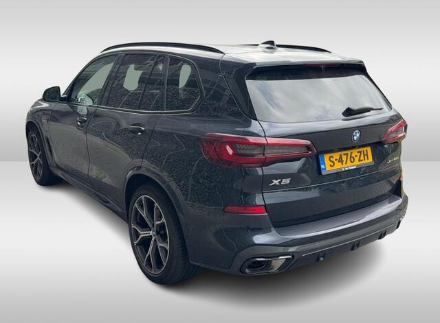 BMW X5 xDrive45e High Exe. M Sport / Trekhaak / Panoramadak / 360Camera / Head-up / Harman Kardon / 20'' / Laser LED / Dodehoek / ACC / Leder / Stoelventilatie / Stoelverwarming 4x / Stuurverwarming