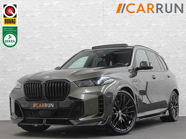 BMW X5 50e M-Pro Performance | M-Seats | M-Uitlaat | 360 Camera | ACC | Carbon | Indiv. Leder | Head-Up | Harman-Kardon | Keyless-Entry | 22'' | Trekhaak | Stoelventilatie | Iconic-Glow | M-Gordels | Zonwering | Stoelverwarming V+A | Rij-Assistent Pro | Memory