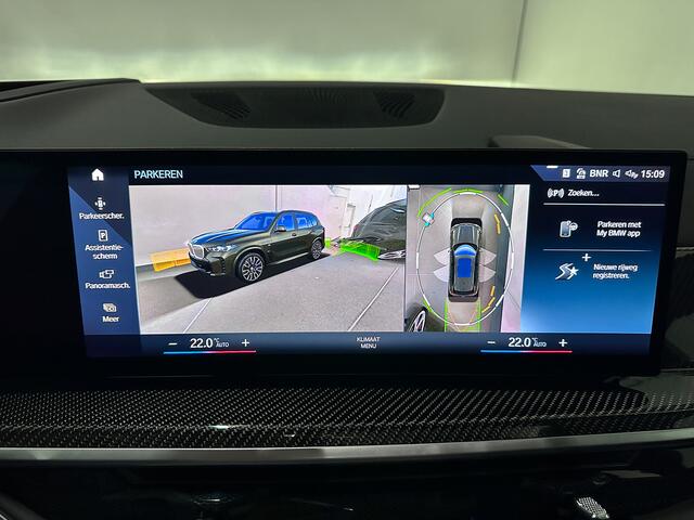 BMW X5 50e M-Pro Performance | M-Seats | M-Uitlaat | 360 Camera | ACC | Carbon | Indiv. Leder | Head-Up | Harman-Kardon | Keyless-Entry | 22'' | Trekhaak | Stoelventilatie | Iconic-Glow | M-Gordels | Zonwering | Stoelverwarming V+A | Rij-Assistent Pro | Memory