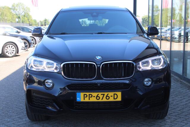BMW X6 xDrive35i High Executive SCHUIFDAK H&K HEAD-UP TREKHAAK NL AUTO