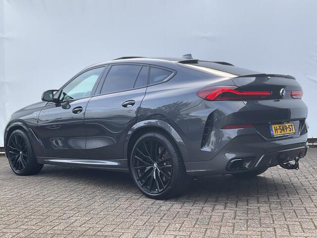 BMW X6 xDrive40i M-Sport Luchtvering 360cam Pano HK Elek.Trekhaak Skylounge Carbon BOMVOL!