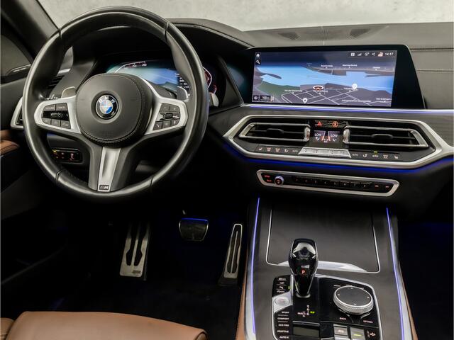 BMW X7 xDrive40i M Sport High Executive 7 Persoons 340Pk Automaat (SKYLOUNGE PANORAMADAK, ALCANTARA HEMELBEKLEDING, SOFTCLOSE, LUCHTVERING, LASER KOPLAMPEN, HEAD-UP DISPLAY, 360 CAMERA, HARMAN/KARDON, OFFROAD PAKKET, COMFORT ZETELS, NIEUWSTAA