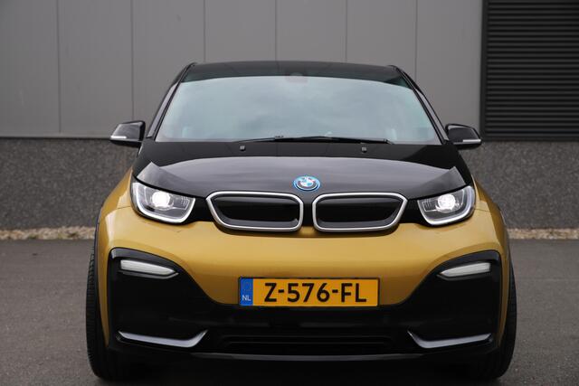 BMW i3 S Executive 184pk/120ah/42kw/Sunroof/2xAdaptive/Galvanic Gold/Leder/W-pomp/3-fase