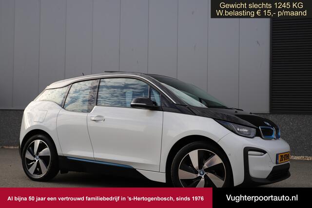 BMW i3 Executive 120Ah 42 kWh/Sunroof/Navi-pro/Camera/W-pomp/3-fase/19"