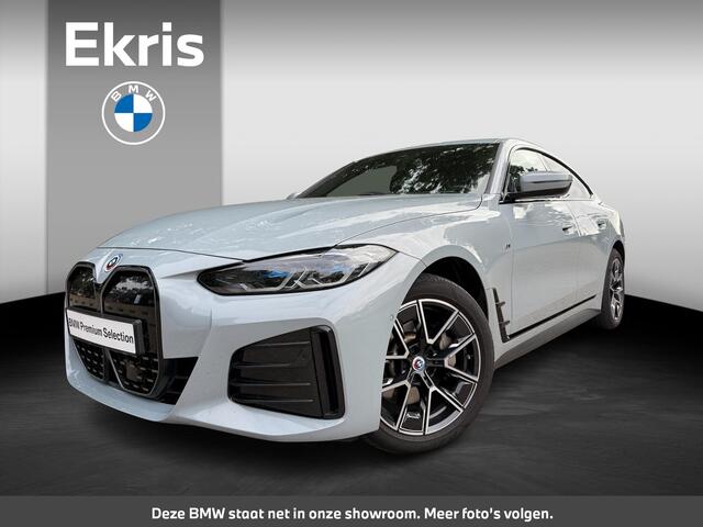 BMW i4 Gran Coupé eDrive40 M Sportpakket | Verwarmde Voorstoelen | Verwarmd Stuur | Elektrisch bediend glazen schuif-/kanteldak | Achteruitrijcamera | BMW Laserlight