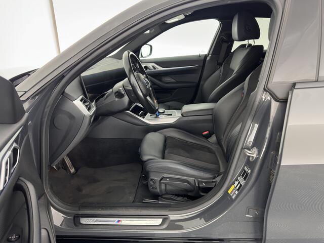 BMW i4 eDrive40 84 kWh M-Sportpack [ 3-Fase ] (INCL-BTW) *LEATHER-MICROFIBRE | FULL-LED | ADAPTIVE-CRUISE | WIDE-SCREEN-DIGI-COCKPIT | DAB+ | CAMERA | AMBIENT-LIGHT | CARPLAY | SPORT-SEATS | 18''ALU*