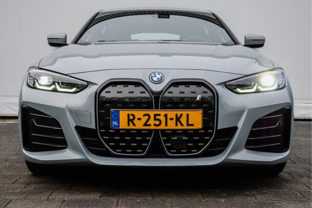 BMW i4 eDrive40 84 kWh M-Sport/ Sportstoelen/ Elek. trekhaak/ Camera/ Sfeerverlichting/ Elek. achterklep/ Carplay
