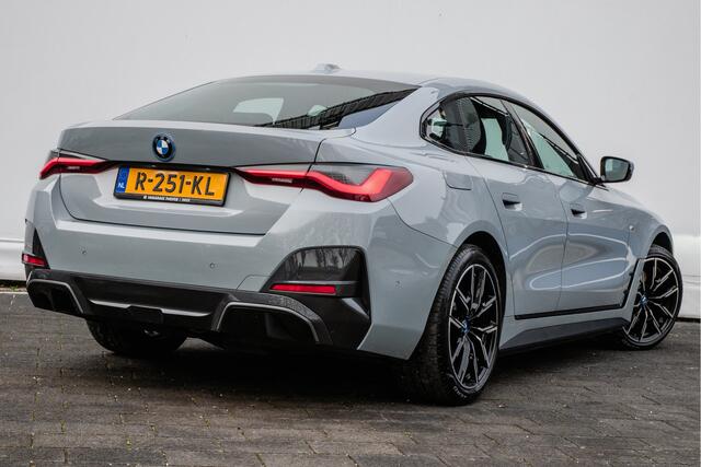 BMW i4 eDrive40 84 kWh M-Sport/ Sportstoelen/ Elek. trekhaak/ Camera/ Sfeerverlichting/ Elek. achterklep/ Carplay