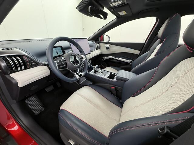 BYD Atto 3 60kWh Design SOH 100% Panoramadak Leder+Elektr.Verst. Warmtepomp Adaptieve Cruise 360°Camera Apple Carplay Android Auto Elektr.Achterklep Design Verkeersbord detectie WiFi DAB Led Rijstrooksensor Keyless Smartphone Entry Fabrieksgarantie tot 15-12-2028/15