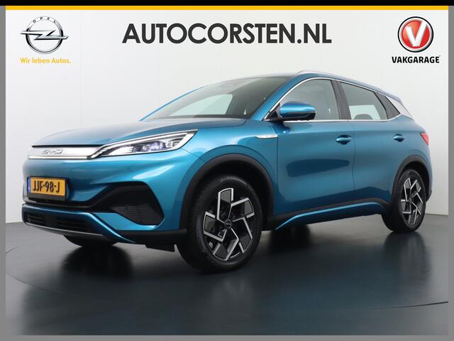 BYD Atto 3 60kWh Design SOH 98% Panoramadak Leder+Elektr.Verst. Warmtepomp Adaptieve Cruise 360°Camera Apple Carplay Android Auto Elektr.Achterklep Design Verkeersbord detectie WiFi DAB Led Rijstrooksensor Keyless Smartphone Entry Fabrieksgarantie tot 12-12-2028/150