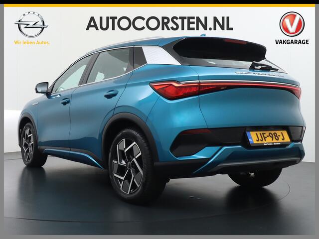 BYD Atto 3 60kWh Design SOH 98% Panoramadak Leder+Elektr.Verst. Warmtepomp Adaptieve Cruise 360°Camera Apple Carplay Android Auto Elektr.Achterklep Design Verkeersbord detectie WiFi DAB Led Rijstrooksensor Keyless Smartphone Entry Fabrieksgarantie tot 12-12-2028/150