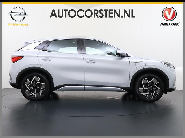 BYD Atto 3 60kWh Design SOH 98% Pano-dak Leer+Elektr.Verst. Warmtepomp Adaptieve Cruise 360°Camera Apple Carplay Android Auto Elektr.Achterklep Design Verkeersbord detectie WiFi DAB Led Rijstrooksensor Keyless Smartphone Entry Fabrieksgarantie tot 20-12-2028/150.000